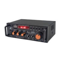 آمپلی فایر بلوتوثی استریو 600W مدل BT-296 دارای دو ورودی میکروفون
