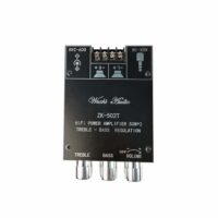 ماژول آمپلی فایر ۲ کانال ۵۰ وات استریو بلوتوثی مدل BT502T با ورودی AUX